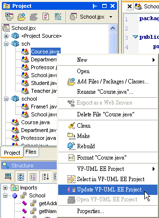 Update VP-UML Model Sample 3