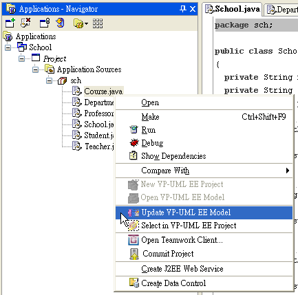 Update VP-UML Model Sample 3