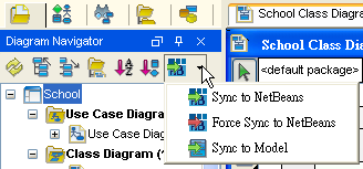 Synchronize to NetBeans