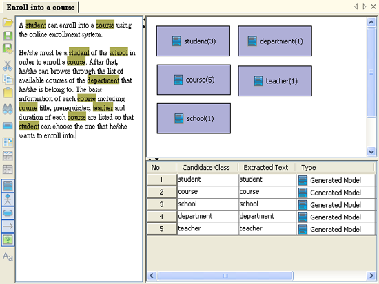 Textual Analysis in SDE for JBuilder&reg;