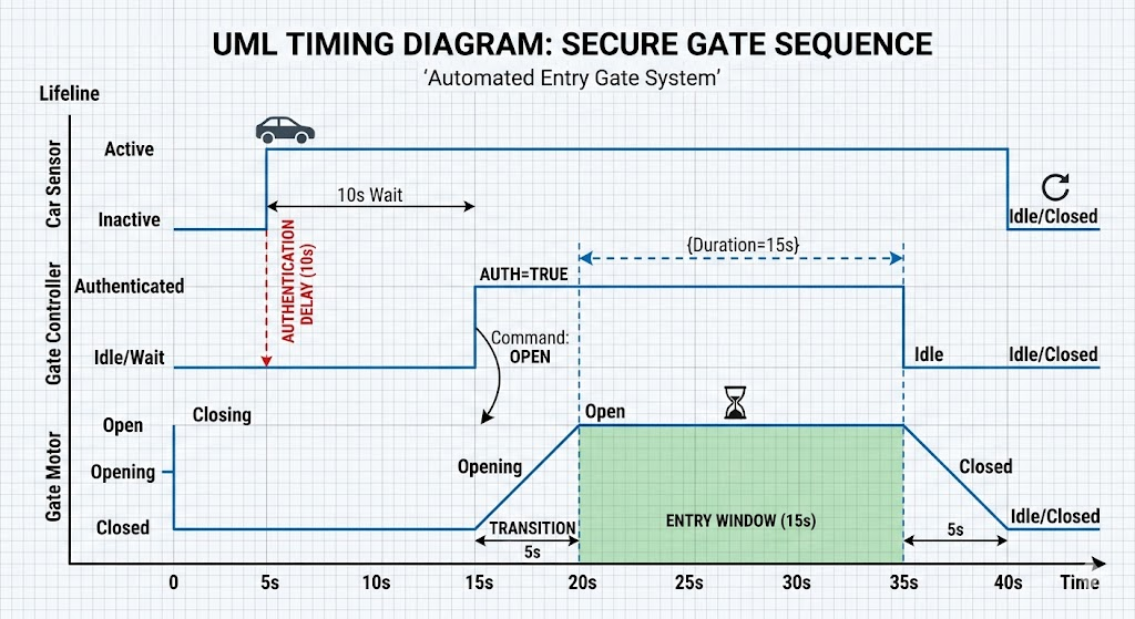 Mastering UML Timing Diagrams: A Complete Guide for Real-Time Systems Engineering