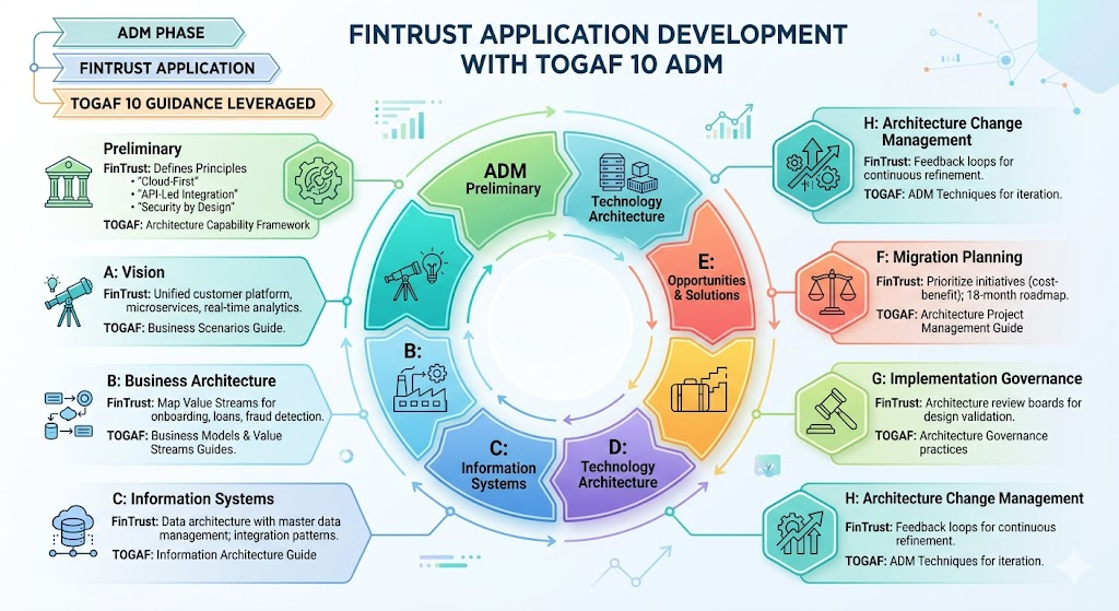 Architecting the Future: A Practical Case Study on Implementing TOGAF 10 for Enterprise Transformation