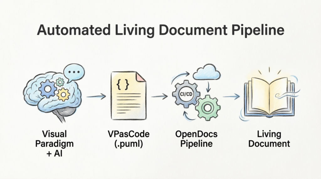 Architecting the Future: The Ultimate Guide to Automated Living Documentation with Visual Paradigm and AI