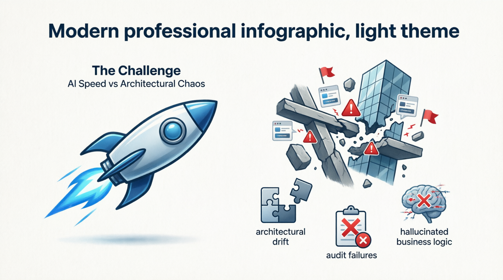 UML Modeling: The Challenge: AI Speed vs. Architectural Chaos