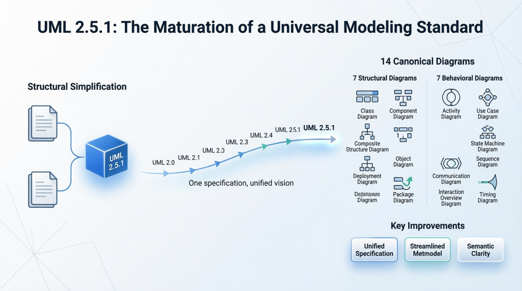 Case Study: UML 2.5.1 — The Maturation of a Universal Modeling Standard