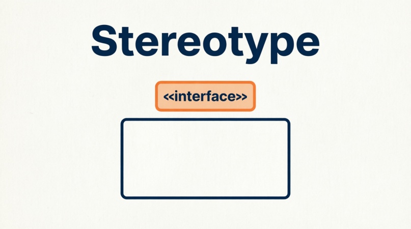 UML Terminology: Stereotyle