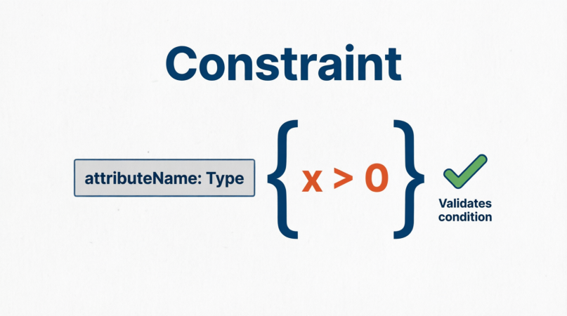 UML Terminology: Constraint