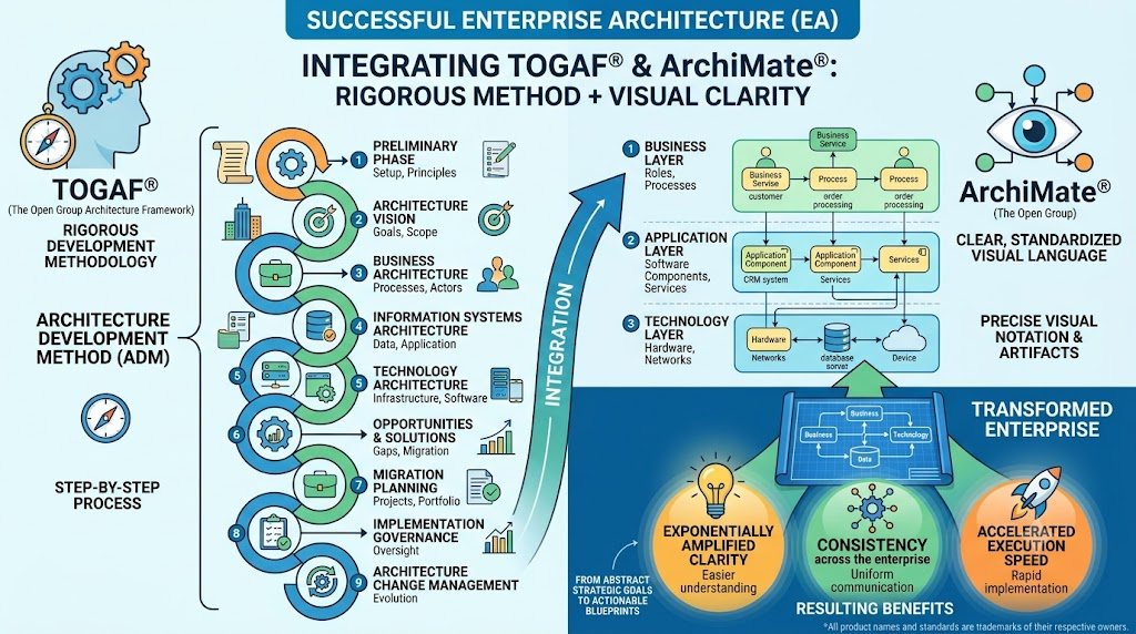 Comprehensive Guide to Integrating TOGAF� and ArchiMate� Standards