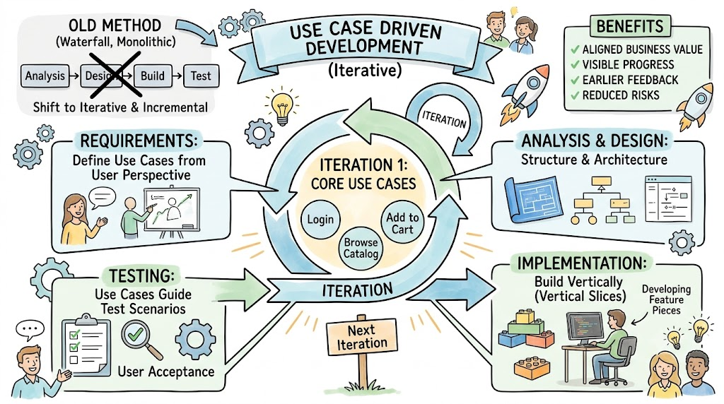 Driving Iterative Development with UML Use Cases: A Comprehensive Guide to Architectural Realization
