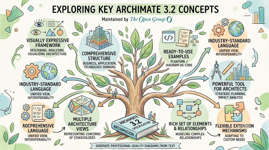 Mastering ArchiMate 3.2: The Complete Guide to Agile Enterprise Architecture & Diagram-as-Code