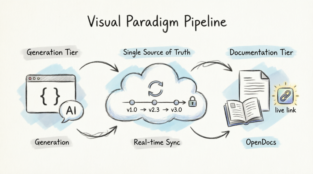 From Diagram to Documentation: A Beginner’s Guide to the Visual Paradigm Pipeline