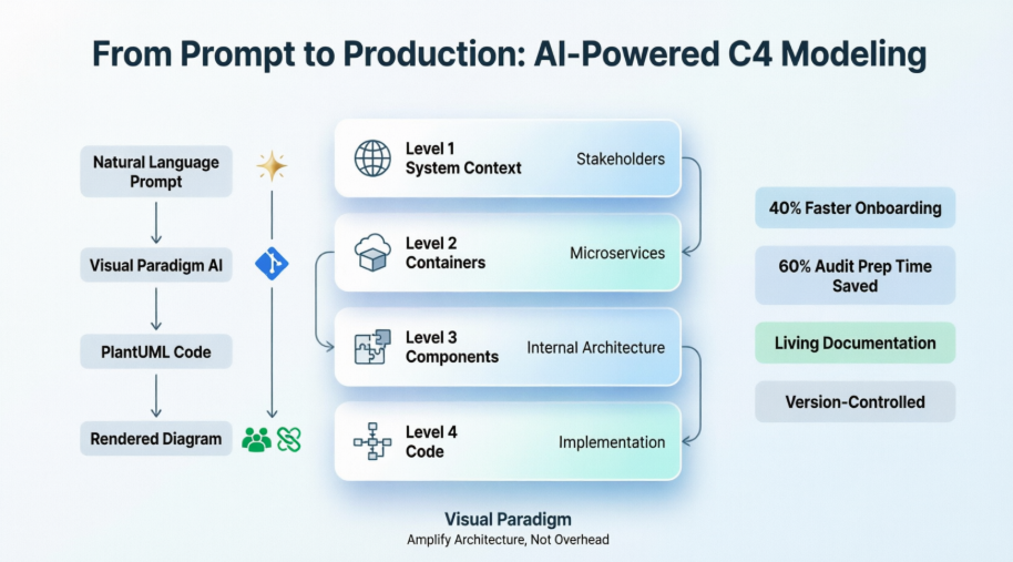 From Prompt to Production: How AI-Powered C4 Modeling Turns Architecture Vision into Living Documentation