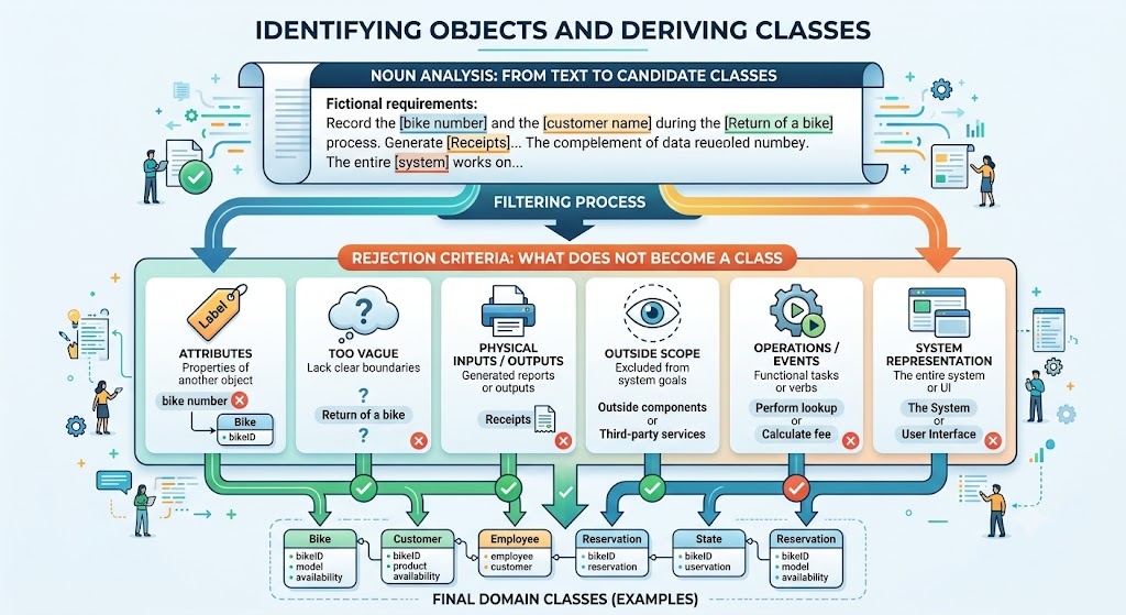 UML Modeling: Identifying Objects and Deriving Classes