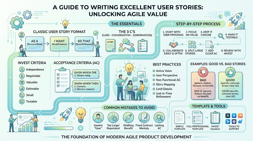 Tips and Tricks for Writing Good User Stories: A Complete Guide