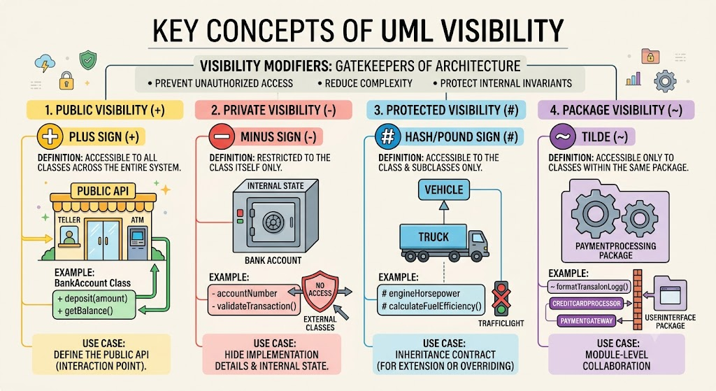 Mastering Encapsulation: A Comprehensive Guide to UML 2.0 Visibility Modifiers