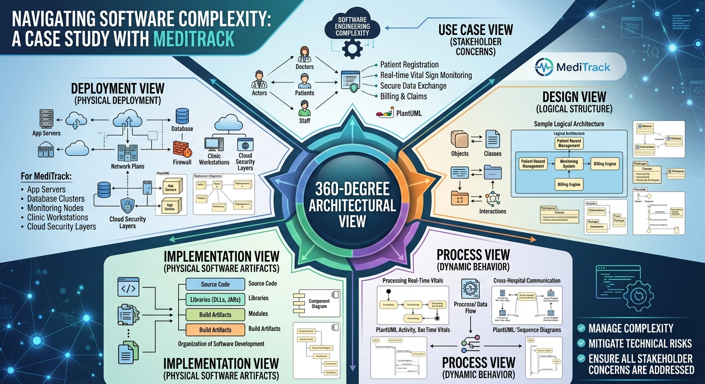 A 360-Degree Perspective Using UML’s Five Interlocking Views