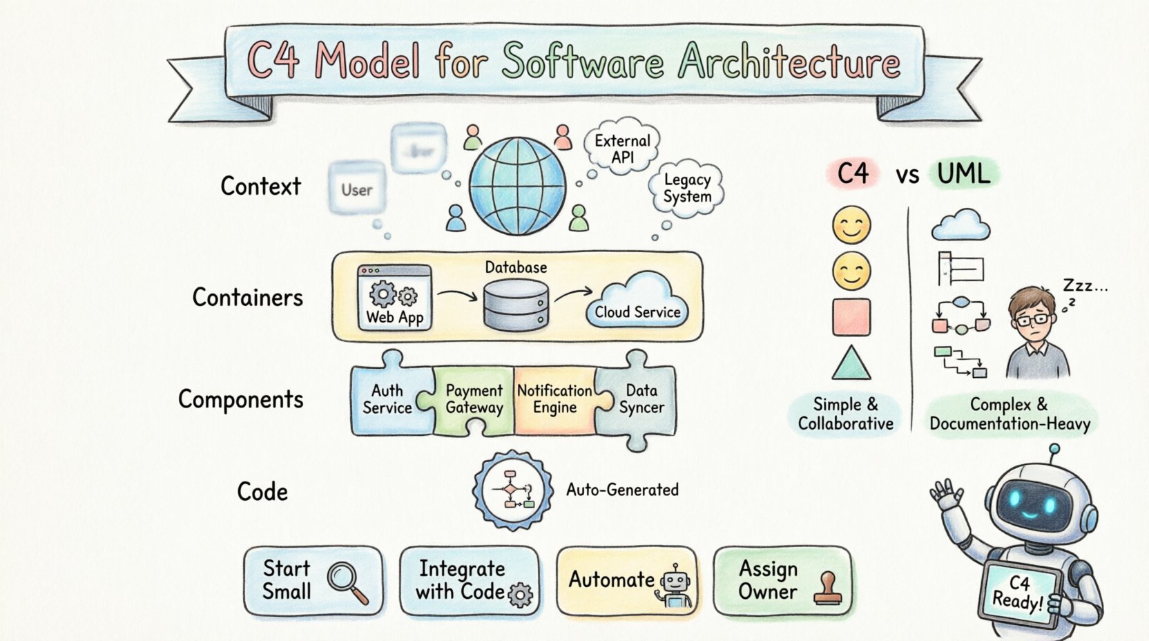 Mastering Software Architecture Documentation with the C4 Model and Real-World Implementation