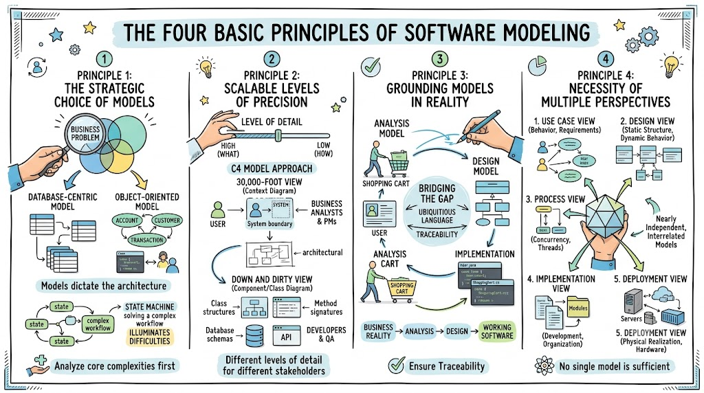 Mastering Software Architecture: The Four Fundamental Principles of UML Modeling