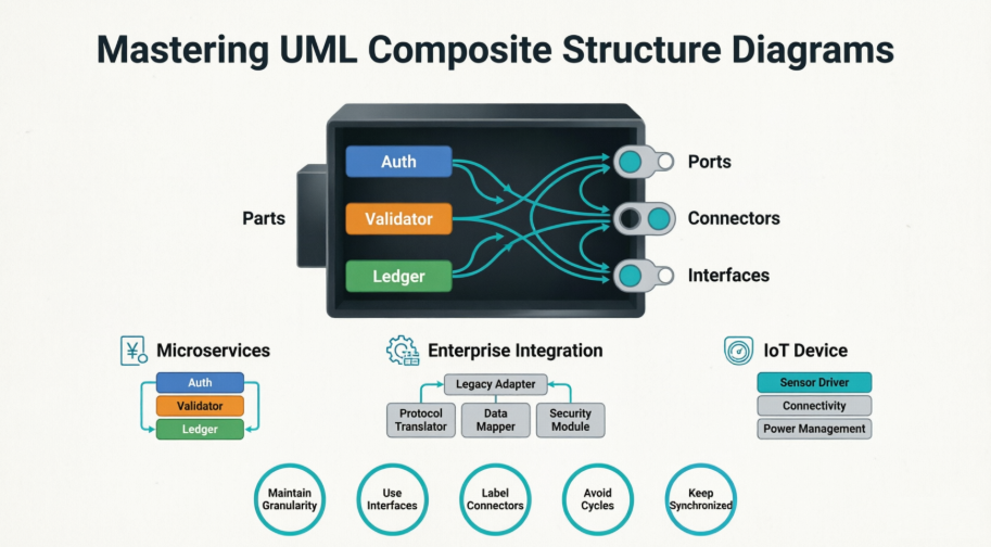 Mastering System Architecture with UML Composite Structure Diagrams in Visual Paradigm