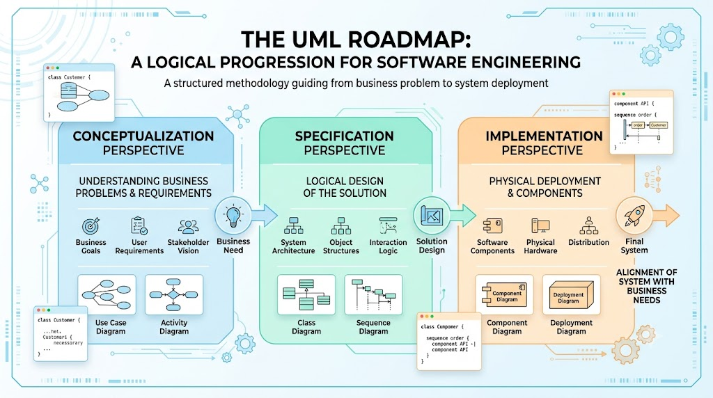 Mastering the UML Modeling Roadmap: A Comprehensive Guide from Concept to Implementation