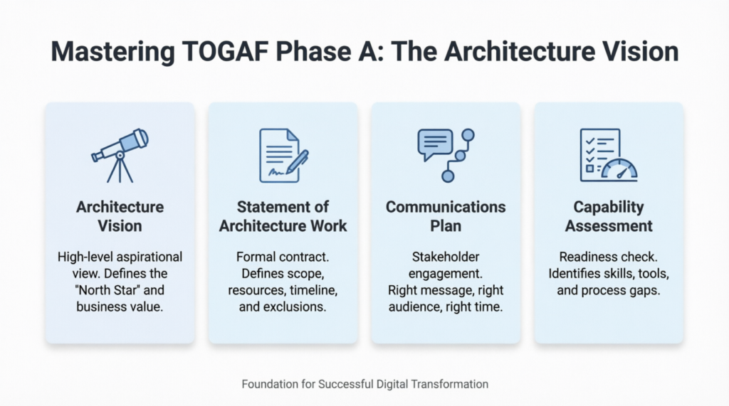 Mastering TOGAF Phase A: The Architecture Vision