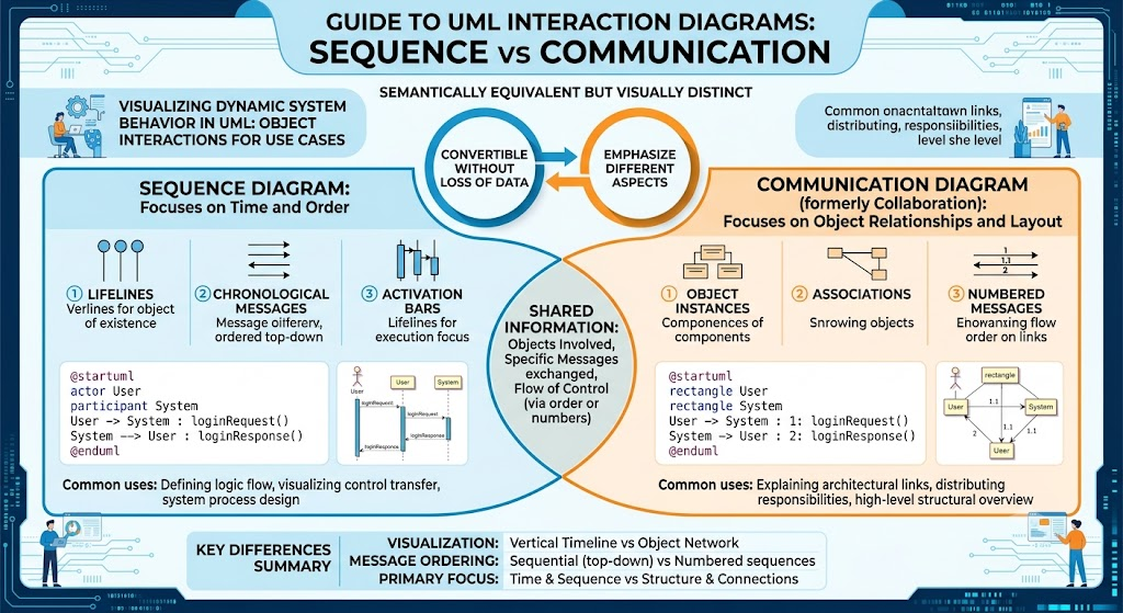 Mastering UML Interaction Diagrams: A Comprehensive Guide to Sequence and Communication Diagrams