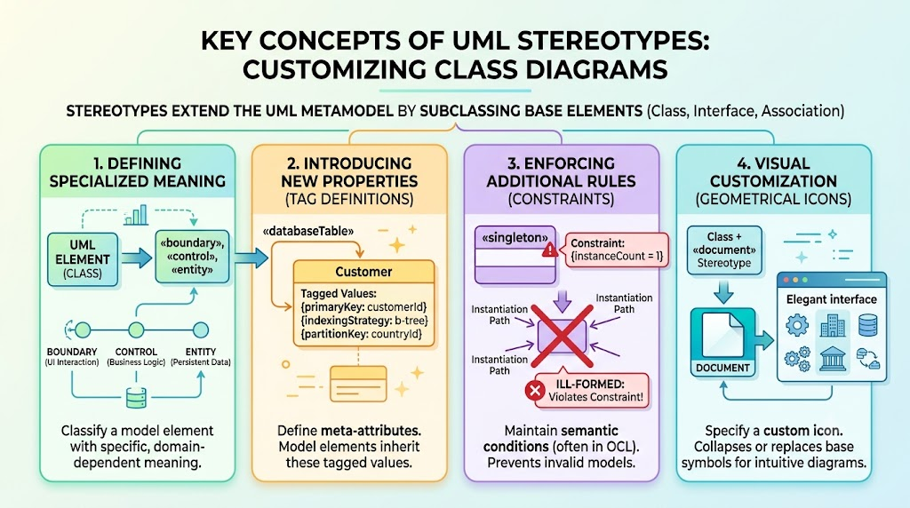Mastering UML Stereotypes: The Ultimate Guide to Customizing and Extending Class Diagrams