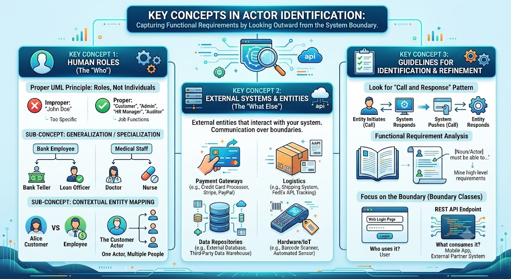 Key Concepts in Actor Identification by Visual Paradigm