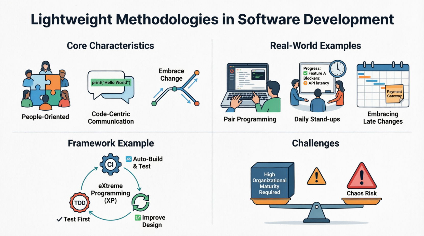 Lightweight Methodologies in Software Development
