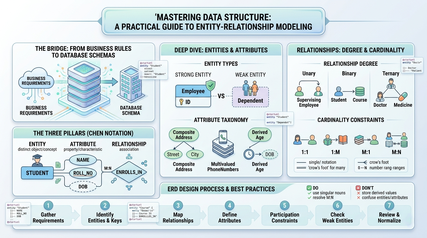 Master Data Structure: ERD Modeling