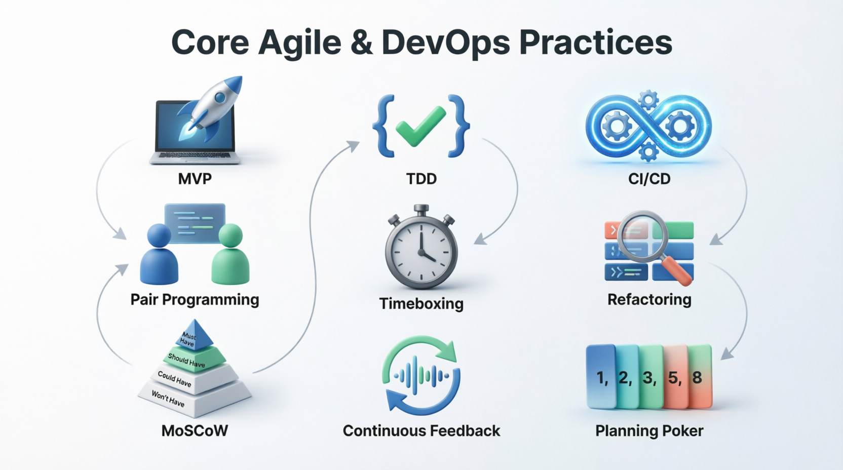 The Modern Software Developer’s Playbook: A Comprehensive Guide to Core Agile & DevOps Practices