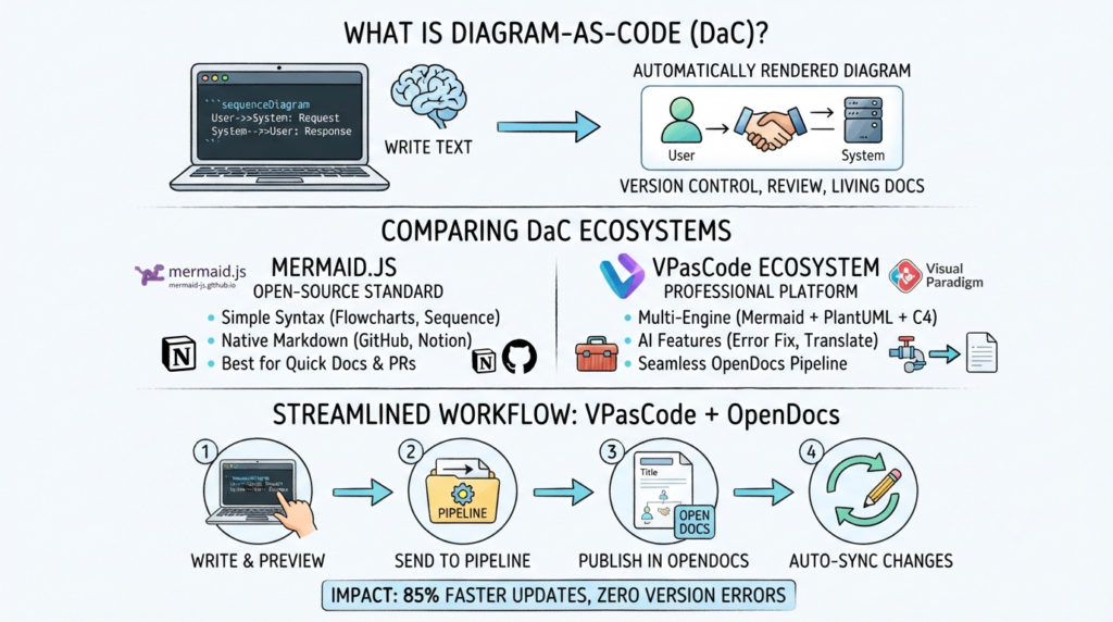 The Ultimate Showdown: Mermaid, VPasCode, and the Best Tools for Diagram-as-Code