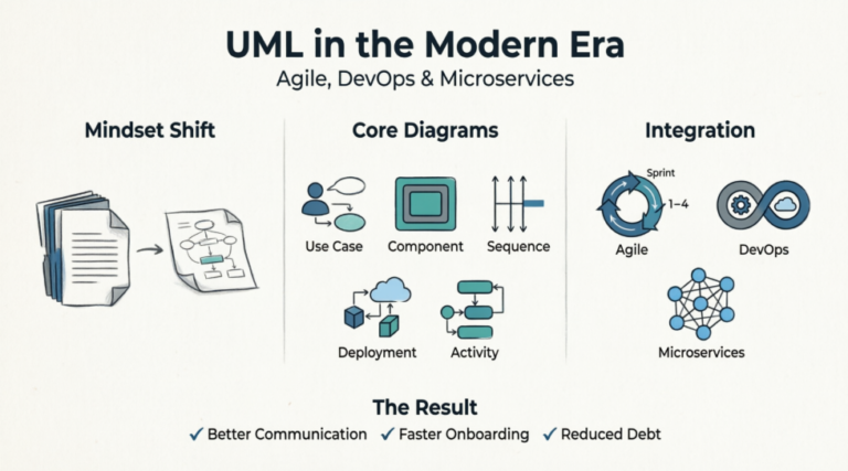 UML for Modern Teams: Agile, DevOps, and Microservices Done Right
