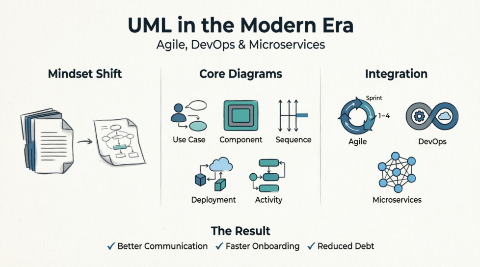 UML for Modern Teams: Agile, DevOps, and Microservices Done Right