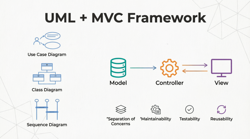 UML Modeling + MVC Framework for IT Projects: A Beginner's Guide