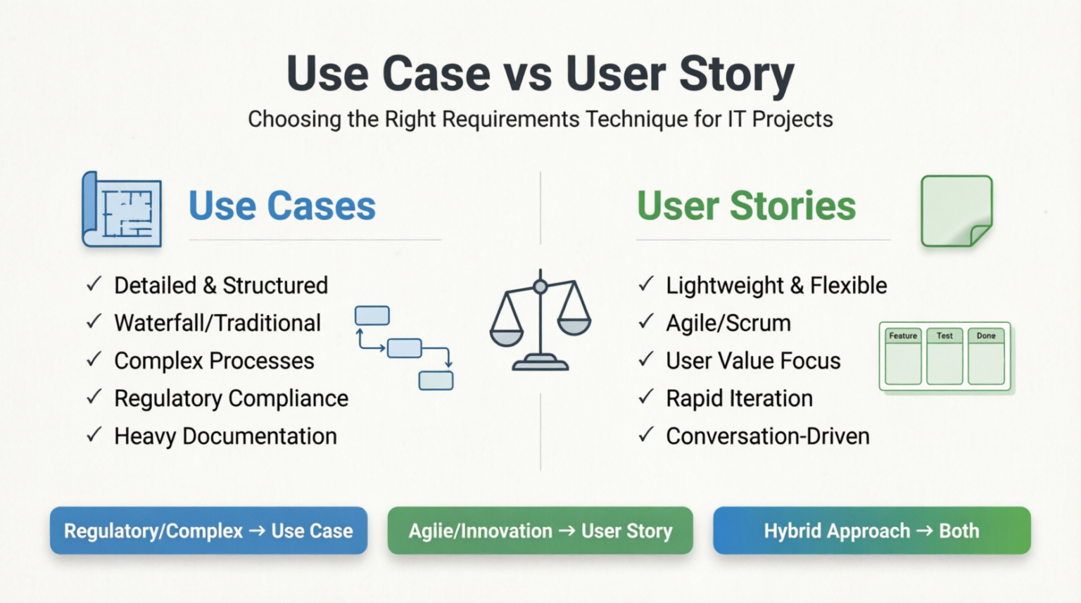 Use Case vs User Story: A Comprehensive Guide for IT Projects