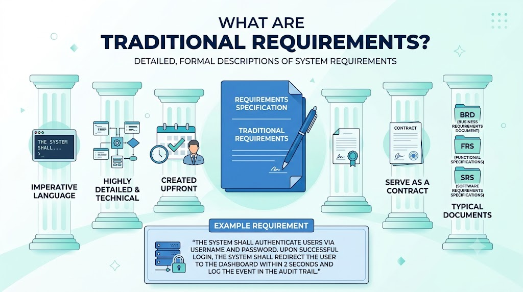 What are Traditional Requirements?