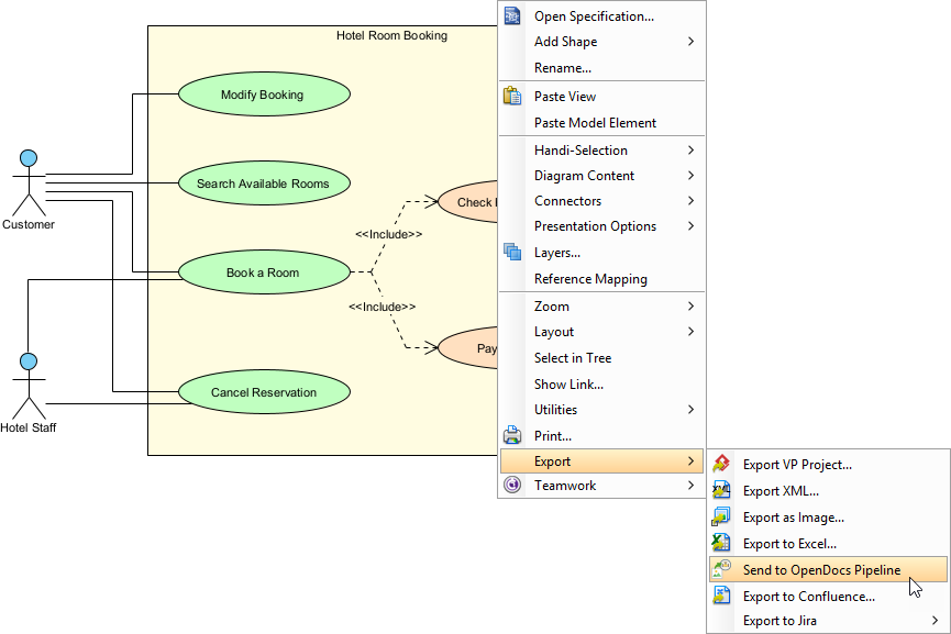 Modified Diagram Export