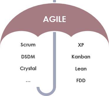 Scrum敏捷傘