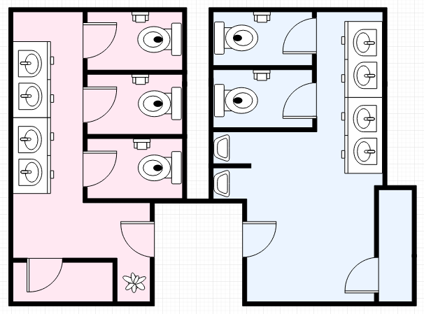 Floor plan diagram example