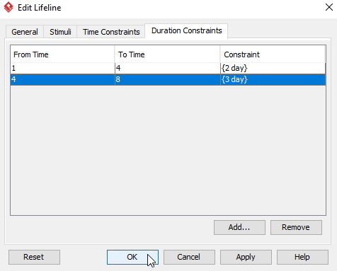 finish adding time constraint