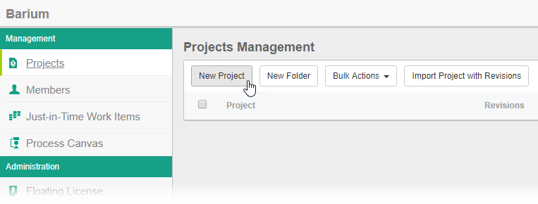 To create project